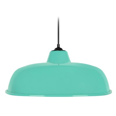 TOSEL TROG ROUL&Eacute; - Suspension d&ocirc;me m&eacute;tal turquoise