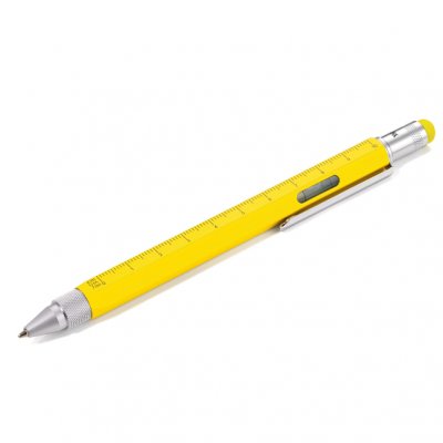 TROIKA  Construction Stylo &Agrave; Bille - Jaune