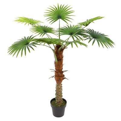 ATMOSPHERA Tronc de palmier artificiel en plastique 134 cm  Diempi