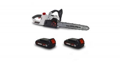 X PERFORMER Tron&ccedil;onneuse 40v (2x20v) xptro40li-2b - double s&eacute;curit&eacute; - graissage auto + 2 batteries 2 ah