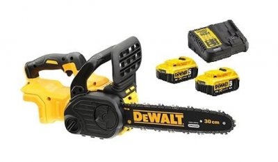 DEWALT Tron&ccedil;onneuse &eacute;lagueuse XR 18V 30cm (2x5Ah) en bo&icirc;te carton - DCM565P2