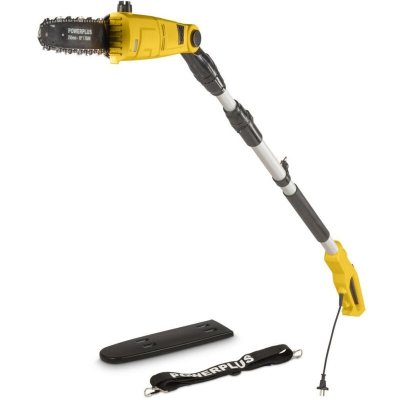 POWERPLUS Tron&ccedil;onneuse &eacute;lectrique t&eacute;l&eacute;scopique 2-en1 -  - POWXG1033 - 900 W - Guide de 300 mm