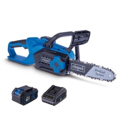 SCHEPPACH Tron&ccedil;onneuse sans fil - C-CS254-X - SET L - 25,4 cm - Batterie 20V 4Ah + chargeur 2.4A