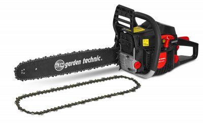 ELEM GARDEN TECHNIC Tron&ccedil;onneuse thermique 58 - guide 50cm livr&eacute;e avec 2 cha&icirc;nes - Elem Garden