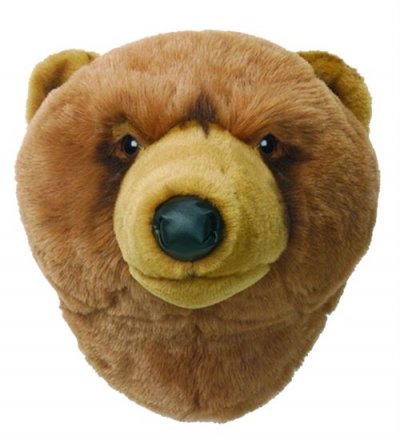 BIBIB Troph&eacute;e Peluche Ours Brun  & Co