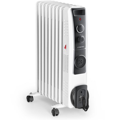 TROTEC  Radiateur bain d'huile TRH 22 E + Rallonge PVC 5 m (blanche)