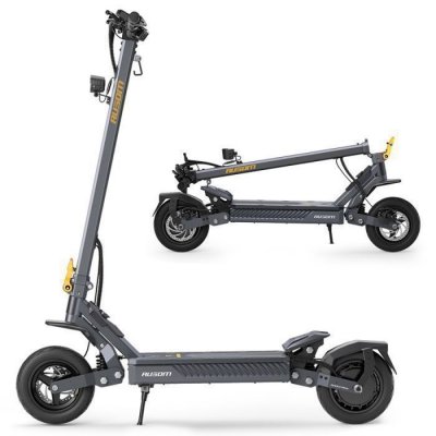 AUSOM Trottinette electrique adulte vitesse max 45 Km/h - pliable - 70 Km dautonomie moteur 1100 W