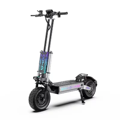 OOTD Trottinette &Eacute;lectrique  T90 - 2100W*2 60V31.2AH - Noir Gris