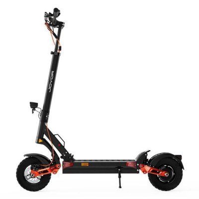 JOYOR Trottinette &Eacute;lectrique Pliable  T6 - Moteur 600 W, Batterie 48 V 18 Ah, Pneus 10 Pouces - Noir
