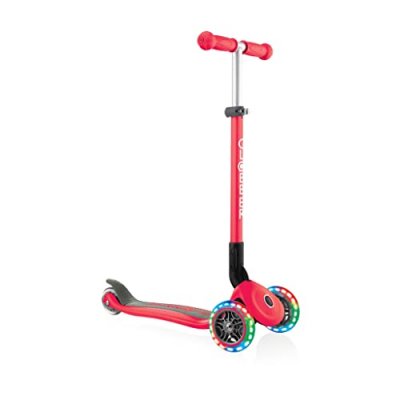GLOBBER Trottinette  primo pliable lights red 432-102