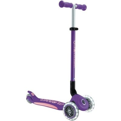 GLOBBER Trottinette Primo Pliable Plus Lights Violet