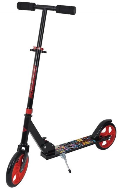 SCHILDKROT Trottinette Schildkr&ouml;t City Scooter Road Catcher 200mm Grafitti