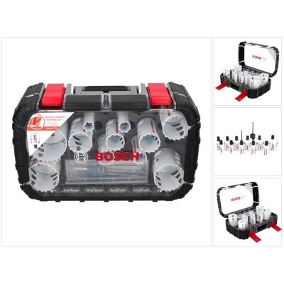 BOSCH Trou Saw Set universel. Endurance pour Heavy Duty. Carbure. 13 pices - 
