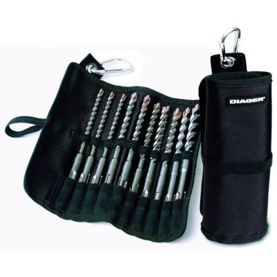 DIAGER Trousse 10 Forets Sds Plus Booster + Meches 6 &Agrave; 14 