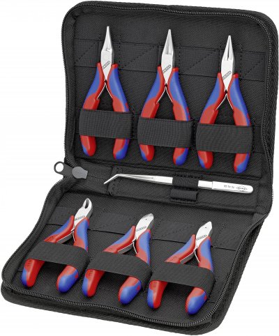 KNIPEX Trousse Compos&eacute;e D'un Jeu De 6 Pinces - Gainage Bi-mati&egrave;re
