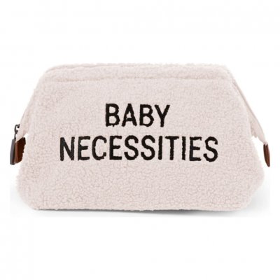 CHILDHOME Trousse de Toilette  Baby Necessities - Teddy Ecru