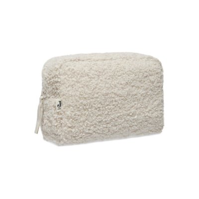 JOLLEIN Trousse de toilette en bouclettes beige - TU