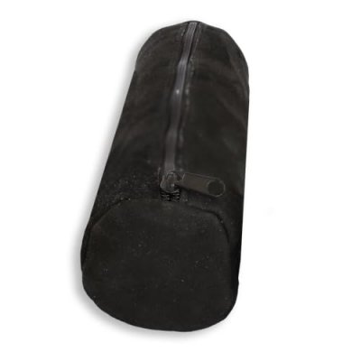 OXFORD Trousse ronde 21x6x6cm - coloris cuir teint&eacute; huile
