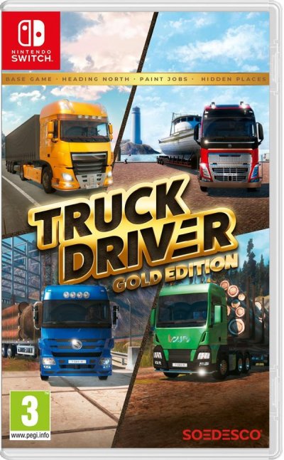 MDF MICROIDS DISTRIBUTION Truck Driver : Gold Edition Nintendo Switch