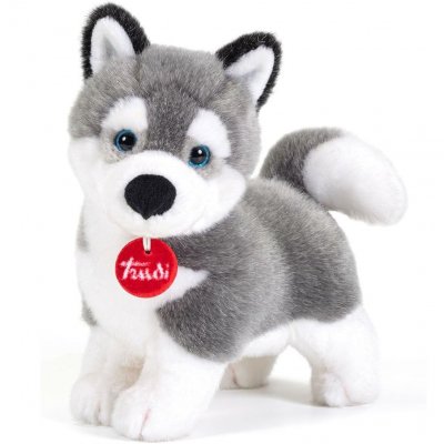 TRUDI  Peluche husky classique Marcus taille S