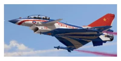 TRUMPETER  01644 Kit de mod&eacute;lisation Chinese J-10S Fighter
