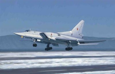 TRUMPETER  01656 Kit de mod&eacute;lisme Tu-22M3 Backfire C Strategic Bomber