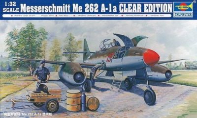 TRUMPETER  02261&nbsp;mod&egrave;le Kit Messerschmitt ME 262&nbsp;A/1&nbsp;A