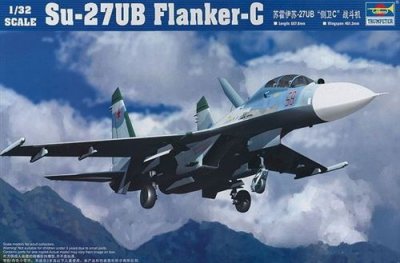 TRUMPETER  02270 Su-27UB Flanker-C Kit de mod&eacute;lisation