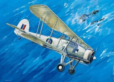 TRUMPETER  03208 Kit de mod&eacute;lisme Fairey Swordfish Mark II