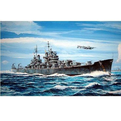 TRUMPETER  05724&nbsp;Mod&eacute;lisme Jeu de USS Baltimore env. 68&nbsp;1943