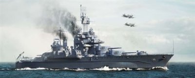  Trumpeter 05770 - Kit de mod&eacute;lisme USS Maryland BB-46 1945
