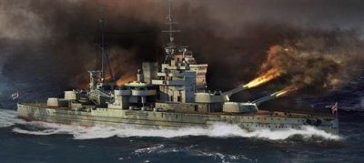 TRUMPETER  05794 Kit d'installation pour HMS Queen Elizabeth 1941