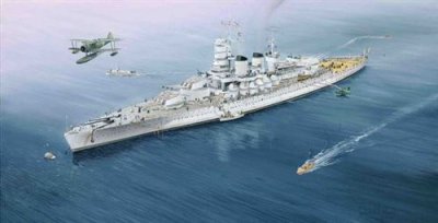 TRUMPETER  1:700 - RN Vittorio Veneto Italian Navy Battleship 1940