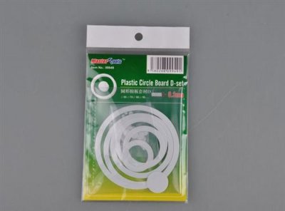 MASTER TOOLS Trumpeter Conseil cercle en plastique D- set - 0,3 mm- - Outil pour m