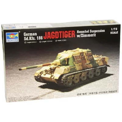 GENERIQUE Trumpeter - Maquette Char&nbsp;: Sd.Kfz 186 Jagdtiger avec zimmerit