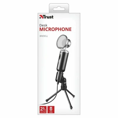 TRUST  21672 PC microphone Cablato Nero microfono