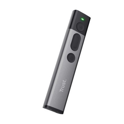 TRUST  23333 Presenter With Laser Pointer Argent&eacute;