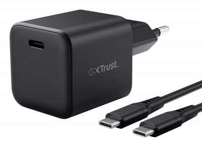TRUST  26143 Caricabatterie Per Dispositivi Mobili Console Portatile Nero Ac Ricarica Rapida Interno