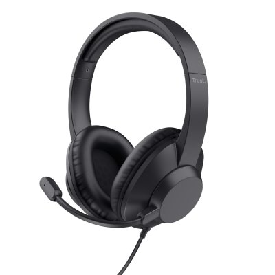 TRUST  Ayda Max - Micro-casque - sur-oreille - filaire - jack 3,5mm