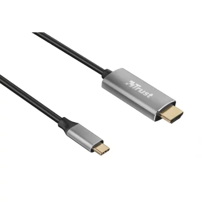 TRUST  Calyx cble Ucb-C vers HDMI - Noir