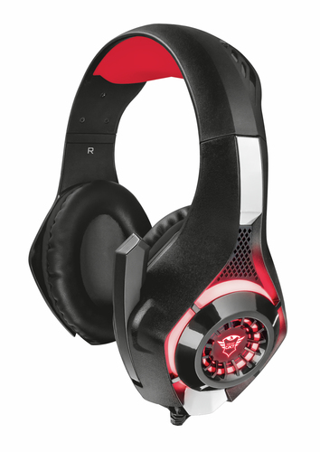 TRUST  casque nero gxt313 ill gm