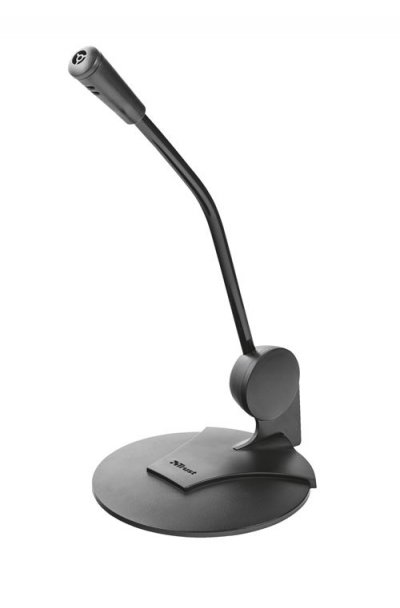 TRUST  desk microphone new - noir nc