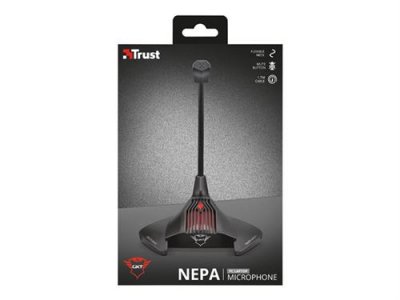 TRUST  Gaming GXT 239 Nepa Micro de Jeu pour PC - Noir