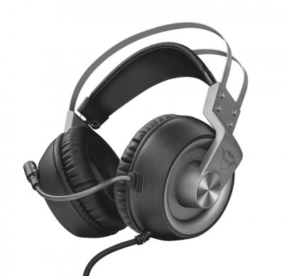 TRUST  GXT 430 Ironn Casque Avec fil Arceau Jouer Noir