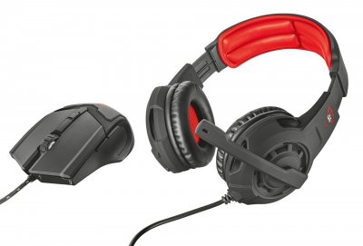 TRUST  GXT 784 Casque-Micro et Souris Gaming 