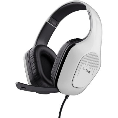 TRUST  GXT415W ZIROX Gaming Micro-casque supra-auriculaire filaire Stereo blanc