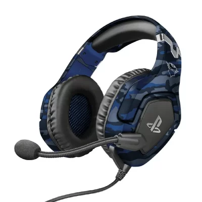 TRUST  Gxt488 Forze Ps4 Gaming Headset Bleu,Noir