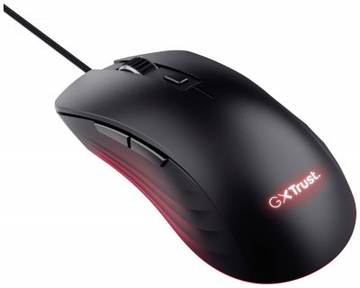 TRUST  GXT924 YBAR Plus Souris de jeu RVB 25 600 DPI Noir
