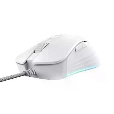 TRUST  GXT924W YBAR+ souris Droitier USB Type-A Optique 25600 DPI