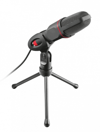 TRUST  Microphone 23791 One Size Black / Red